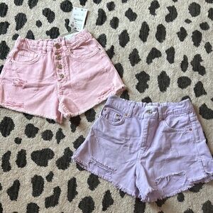 Girls Zara shorts